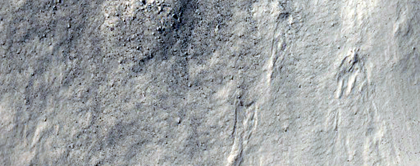 Oblique Fresh Crater