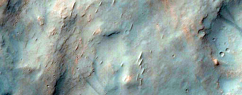 Very Recent Small Rayed Crater