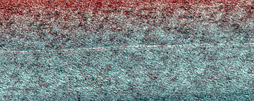 Exposure of North Polar Layered Deposits