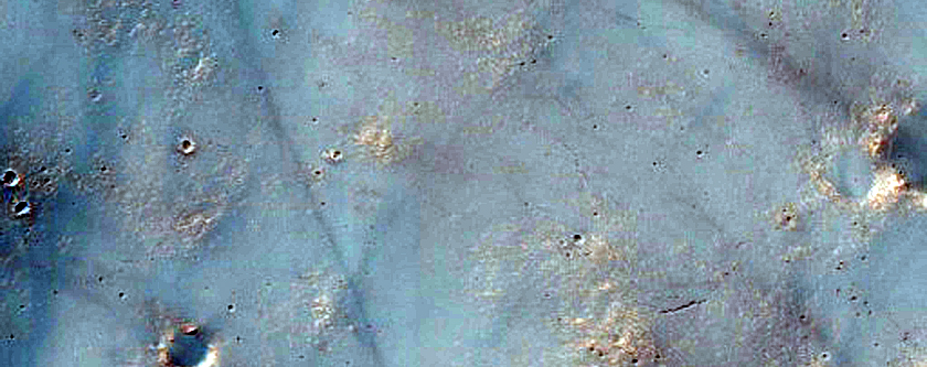 North Rim of Flaugergues Crater