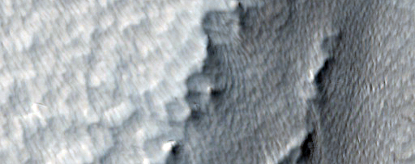 Volcanic Landforms South of Pavonis Mons