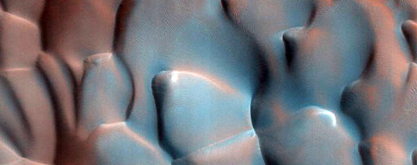 Gullies Previously Identified in Walls of Crater