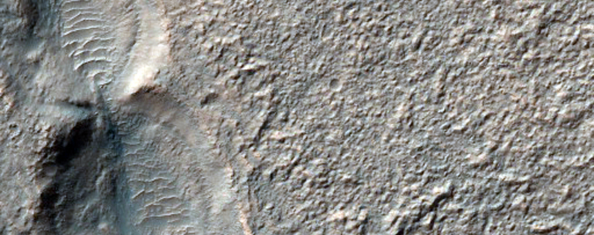Purported Lava Tube Near Dao Vallis