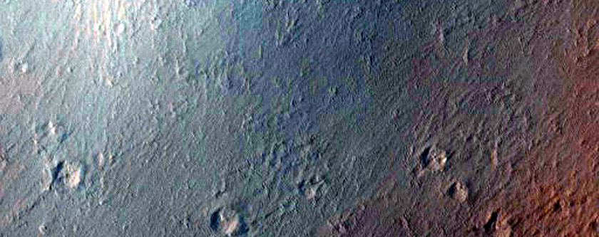 Base of Northern Olympus Mons Basal Scarp