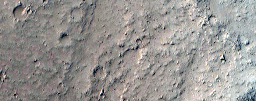Geologic Contacts in Mangala Valles