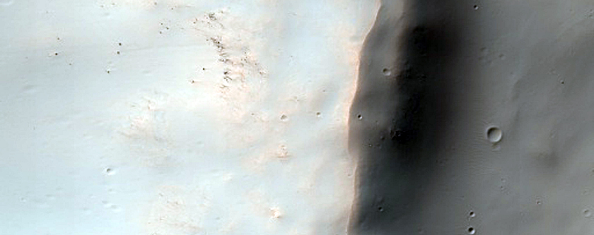 Crater with Gullies