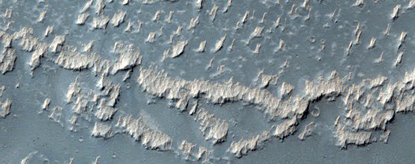 Oti Fossae Albedo Feature