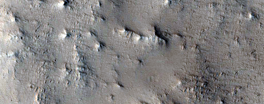 Lycus Sulci Ridged Terrain