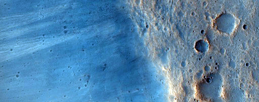Bright Slope Streaks on Dark Slopes in Bahram Vallis