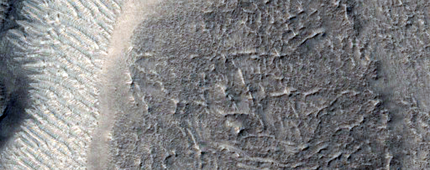 Trace of a Portion of Auqakuh Vallis