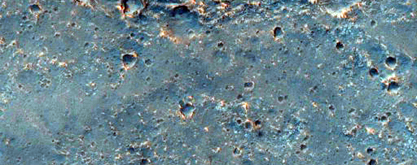 Possible MSL Rover Landing Site - Mawrth Vallis