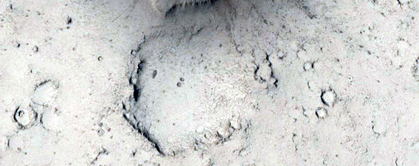 Re-Image Very Recent Impact and Dark Spot