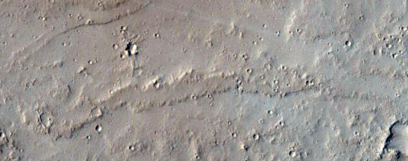 Summit of Low Shield East of Jovis Tholus