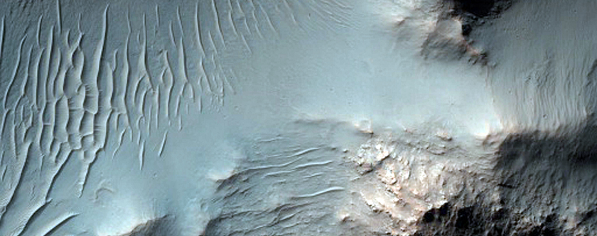 Central Peak and Pit of Crater