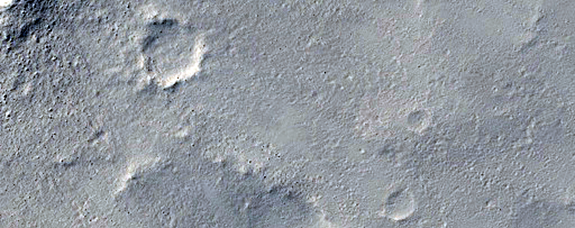 Very Recent Small Impact Crater
