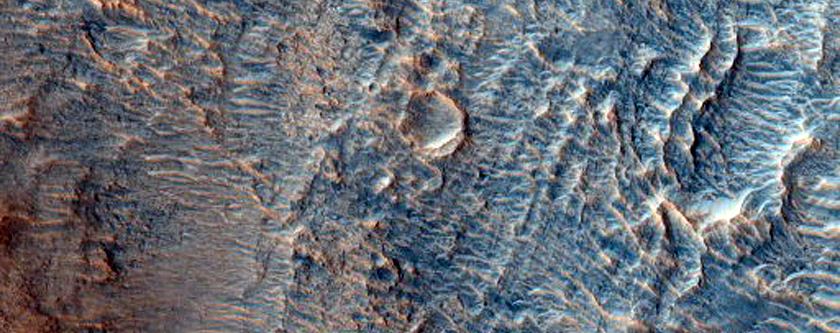 Topographically-Deflected Ejecta in Chryse Planitia