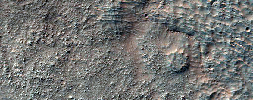 Floor of Broad Valley in Nereidum Montes Region