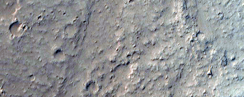 Geologic Contacts in Mangala Valles