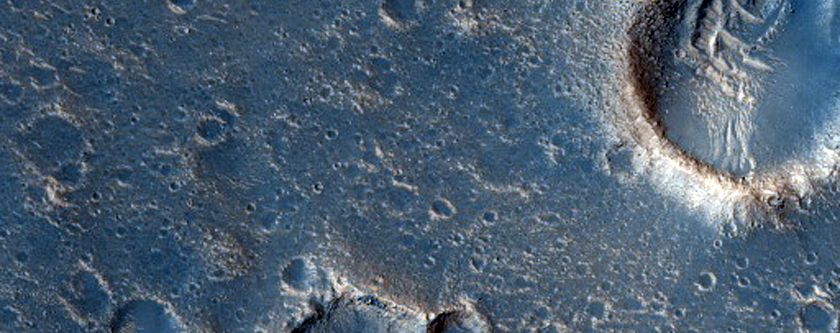 Cones in Utopia Planitia