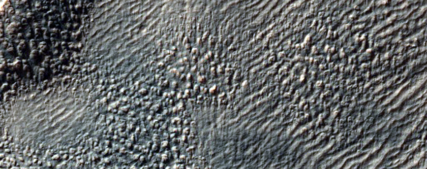 Crater in Northwestern Hellas Planitia