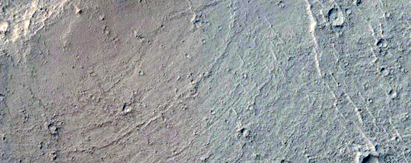 Summit of One of the Elysium Tholi