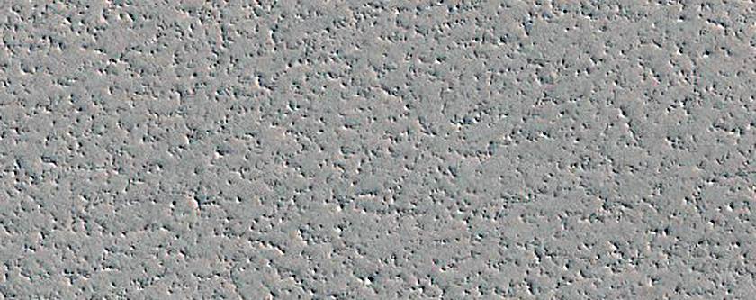 Northern Polar Layered Terrain Southwest of Gemini Scopuli