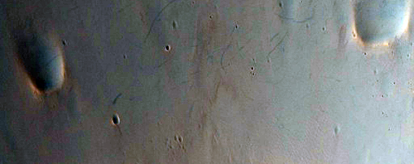 Crater in Mawrth Vallis Region