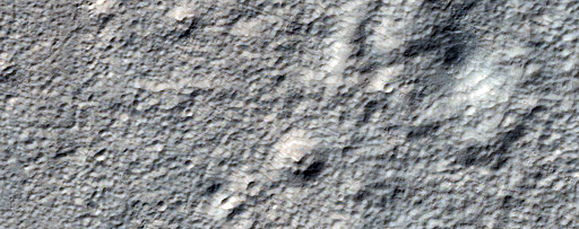 Very Recent Impact Crater