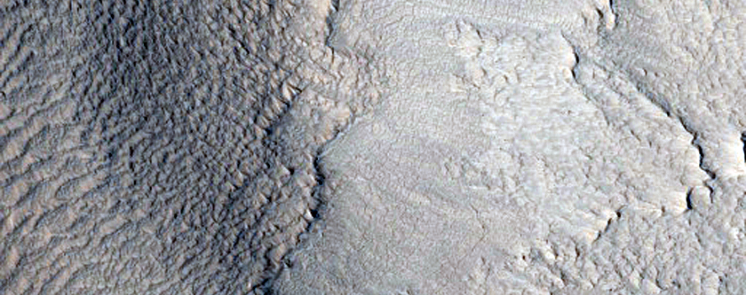 Mesa in Deuteronilus Mensae