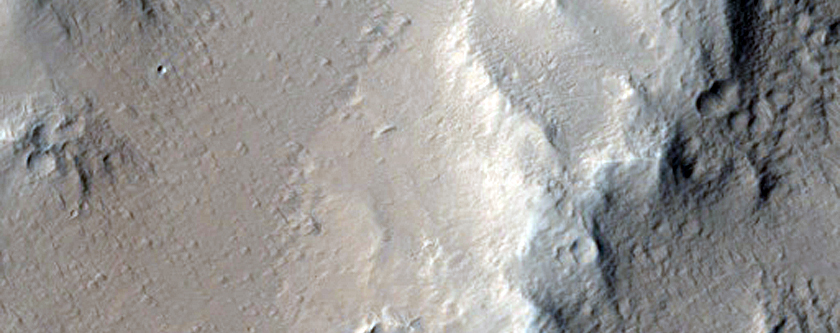 Blocks in Olympus Mons Aureole