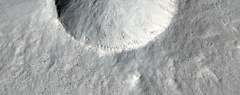 Very Recent Small Crater