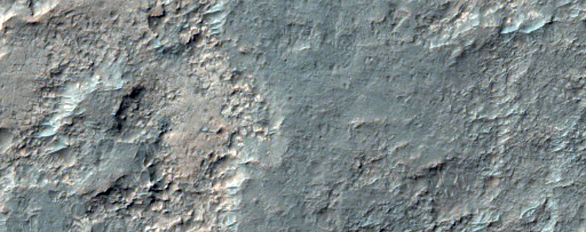 Alluvial Plain Next to Samara Valles