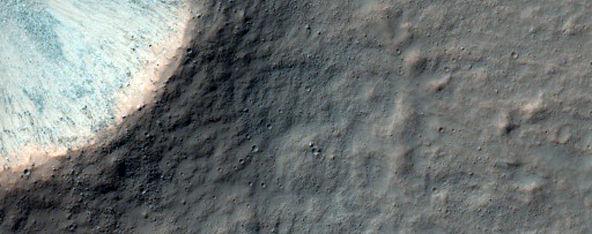 Small Recent Impact Crater