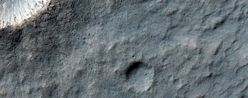 Small Fresh Primary or Large Secondary Crater from Gratteri Crater