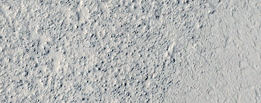 Flow Front in Amazonis Planitia