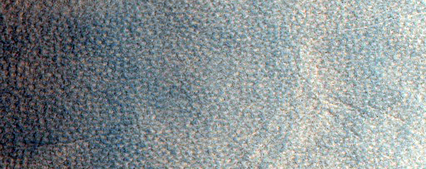Crater with Irregular Shape