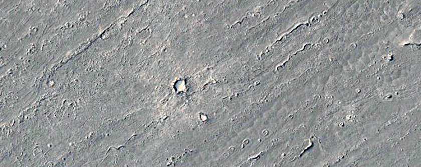 Longitudinally-Aligned Knobs in Athabasca Valles