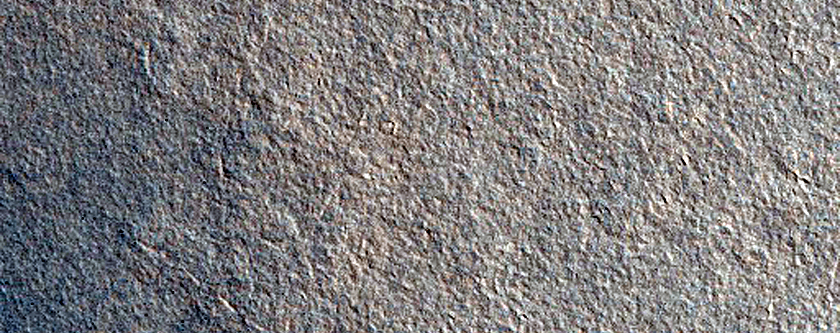 Periglacial Landscape in Northern Utopia Region