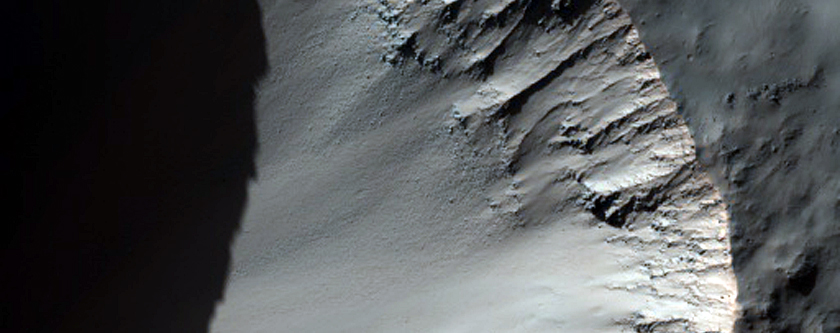 Fresh 3-Kilometer Diameter Crater