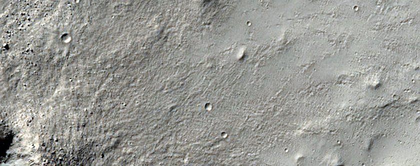 Very Recent Impact Crater