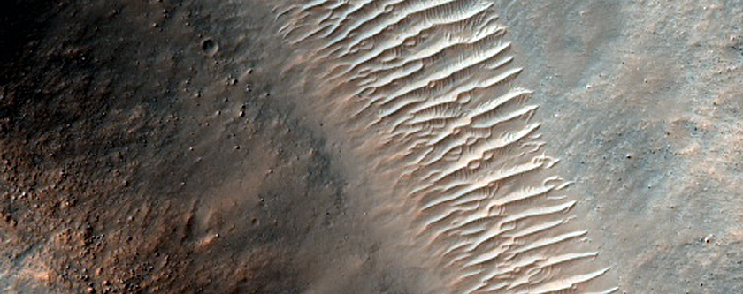 Possible Fissure Vent in Margaritifer Terra