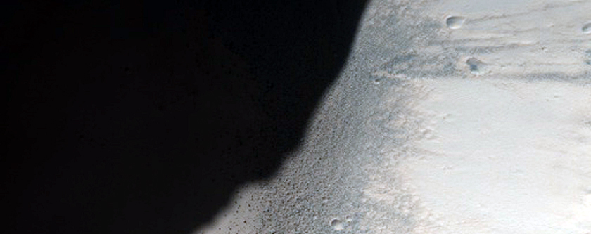 Fresh Rayed Crater