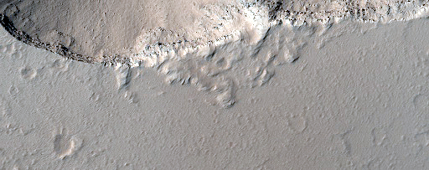 Pit Chain Near Tharsis Tholus