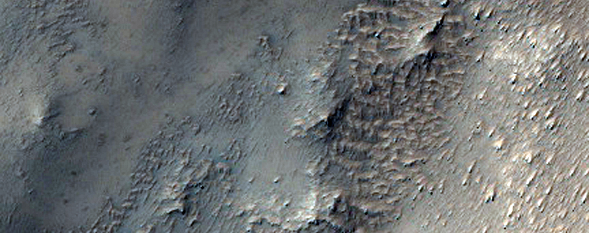 Layers in Valleys Carved into Northern Arsia Mons