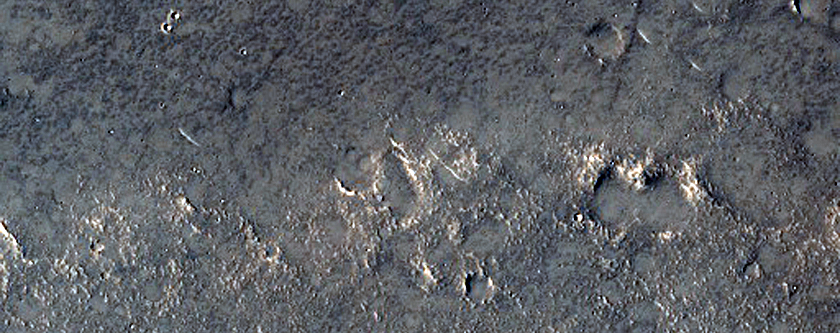 Fissures in Elysium Planitia