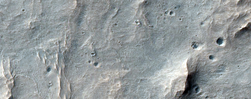 Sulfates and Valley System in Melas Chasma Basin