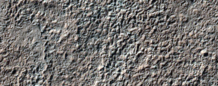 Layered Rocks in Northern Hellas Planitia