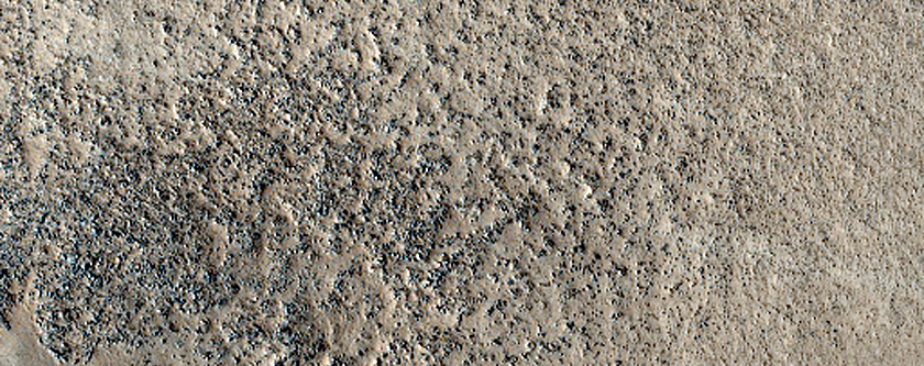 Knob and Linear Feature in the Northern Plains