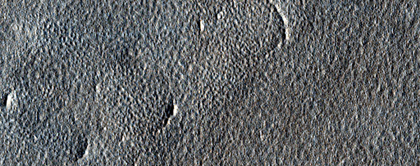 Landforms among Valleys in Arcadia Planitia