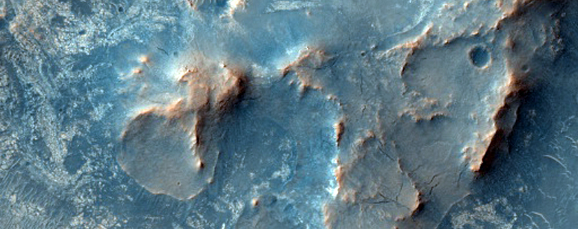 Terrain in Nili Fossae Region
